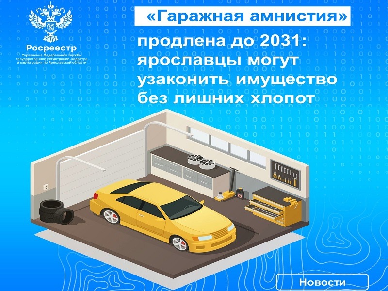 «Гаражная амнистия» продлена до 2031 года: жители Ярославской области могут узаконить имущество без лишних хлопот.